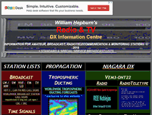 Tablet Screenshot of dxinfocentre.com